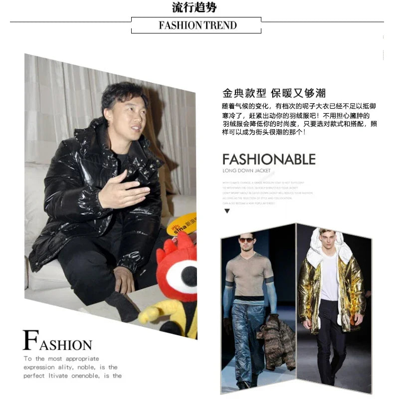 2024 Winter Neue Herren Puffer Jacke Mode Dicke Männer Frauen Ente Unten Jacke Im Freien Warme Casual Mäntel Feste Kapuze Mäntel