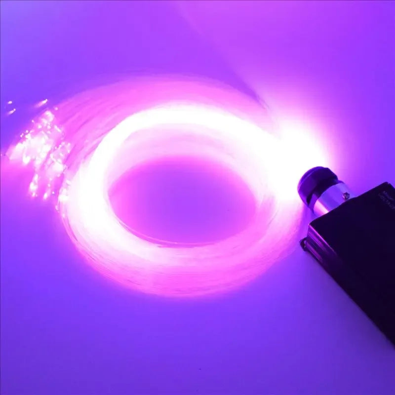 0.5mm 0.75mm 1mm 1.5mm PMMA End Glow Plastics Fiber Optical LED Light Engine Car Home Starry sternenhimmel auto
