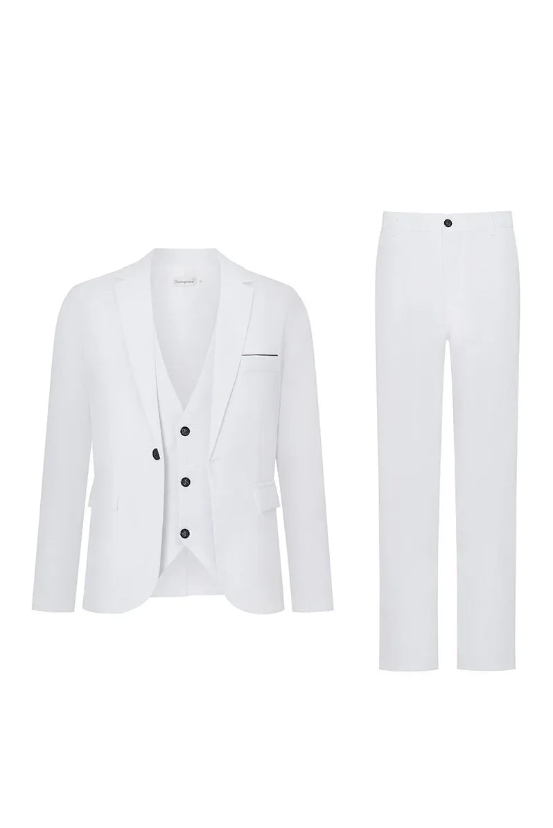 Herren Casual Hochzeitsanzug Slim Fit Zweiteiliges Set Sommer Neuer Stil Große Größe Business Formelle Kleidung Bequemes Oberteil und Hose