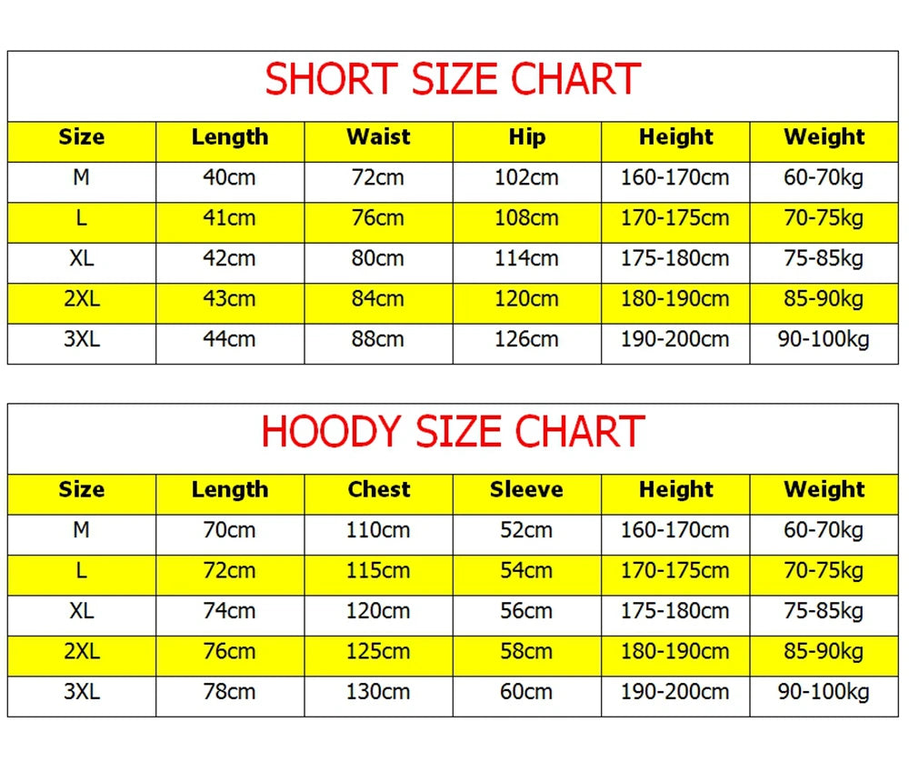 Herren Training Sporta nzüge Fitness Fitness Kits Sportswear Hoodie Pullover Kapuzen shorts Jogging-Sets Baumwolle Lauf anzüge