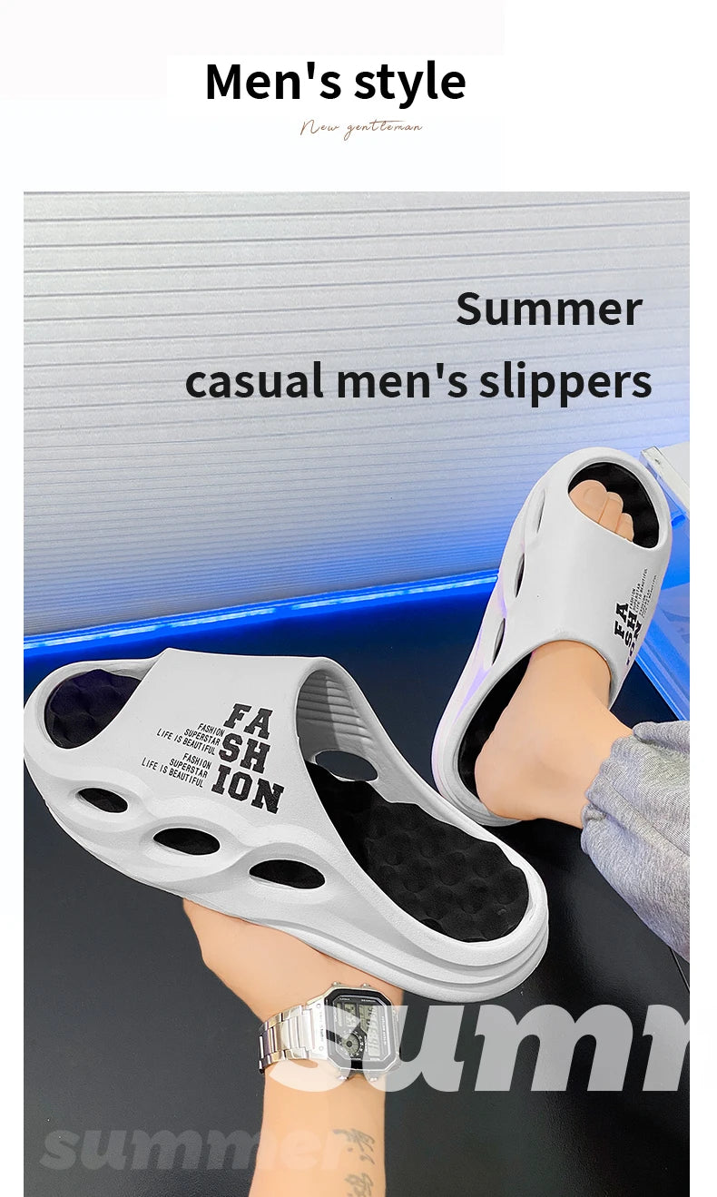 Männer Mode Massage Hausschuhe Indoor/Outdoor Sandalen Strand Flip Flop Dicke Sohle Männliche Rutschen Sommer Nicht-Slip Männer Dusche hausschuhe