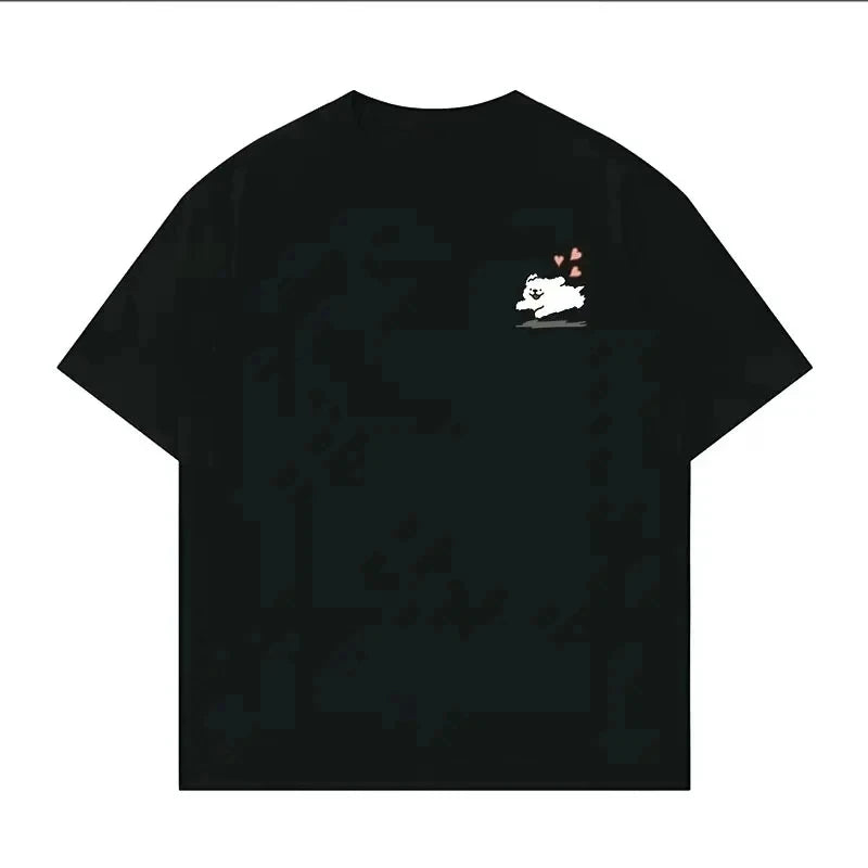 2025, neue Trend Frau Baumwolle T-shirt Frühling Sommer Täglich Casual Mode Oansatz Kurzarm Top Weibliche Hause Outdoor Komfort Tees