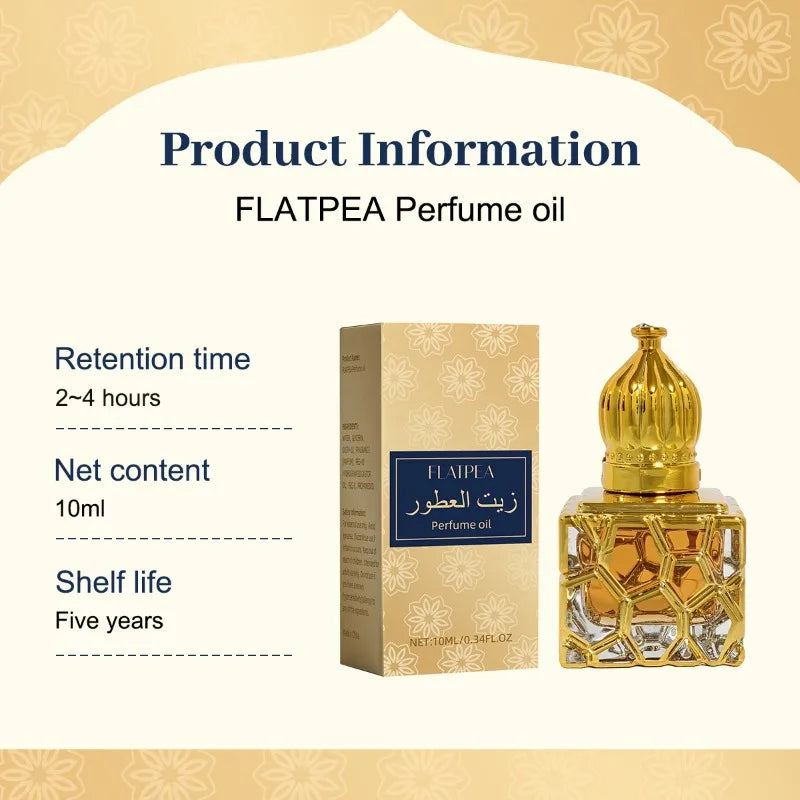 10 ml Damenparfüm, fruchtiger Duft, arabisches Parfüm, originelles arabisches Parfüm, anhaltender Duft, unwiderstehliches Datum, Eau de Parfum