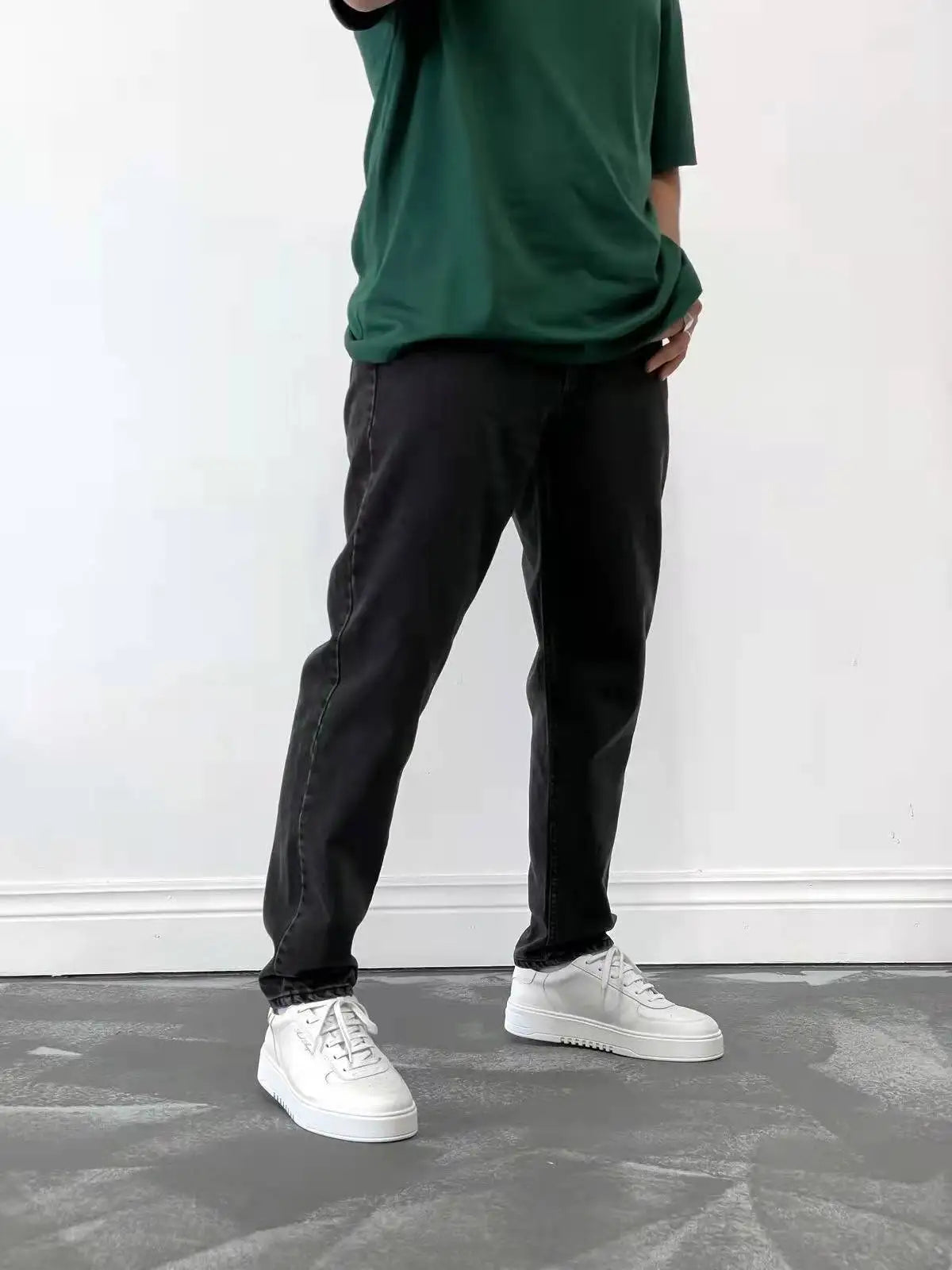 2025, neue Business-Herren-Jeans, lässig, gerade, Stretch, modisch, klassisch, blau, schwarz, Arbeits-Denim-Hose, männliche Markenkleidung, S-3XL