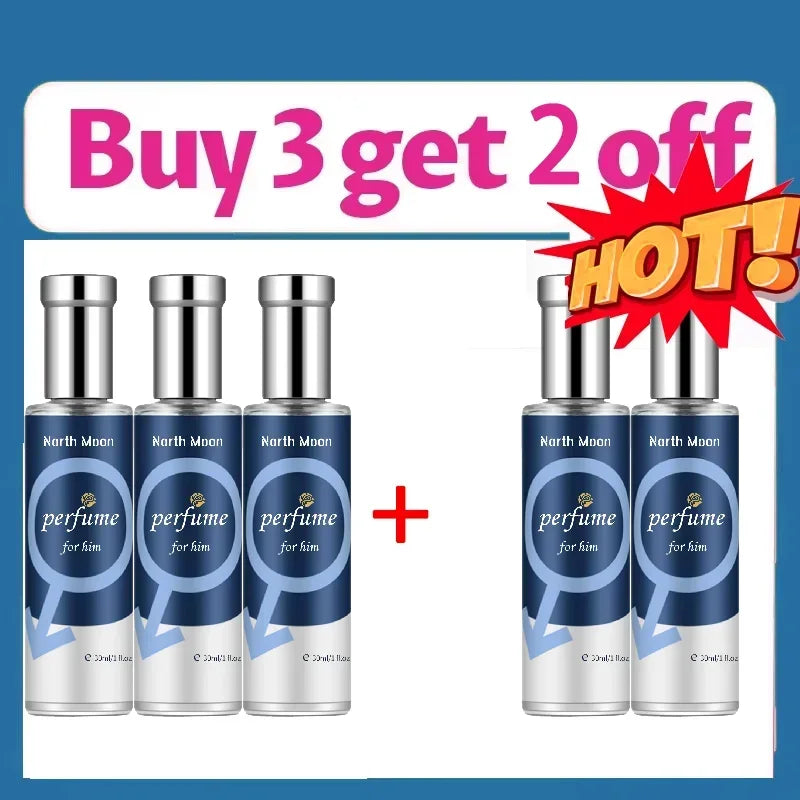 Herren-Pheromon-Parfüm, anhaltender Duft, natürlich und frisch, elegant und charmant, geeignet für Dating, lockt Frauen an