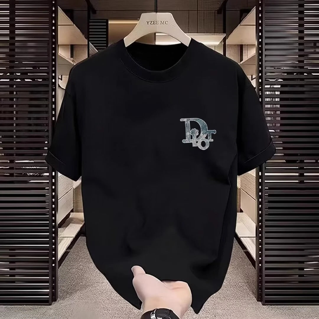 Trendiges Marken-Kurzarm-T-Shirt für Herren und Damen 2026 Neues Sommer-Rundhals-T-Shirt mit Aufdruck aus Baumwolle Lässige Freizeitkleidung