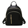 Women's Multi-Function Fashion Girl Oxford Daypack Travel Cute Mini Backpack Men Shoulder Bag Black Purse Hot