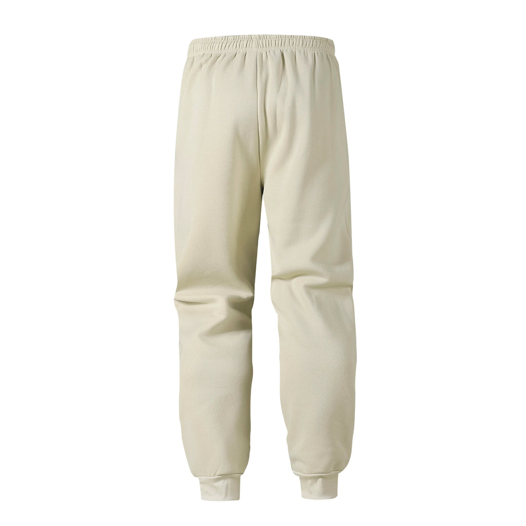 Herren Casual Hosen Herbst Winter Fleece Jogginghose Männer Jogger Elastische Taille Sport Casual Hosen Baggy Fitness Gym Kleidung