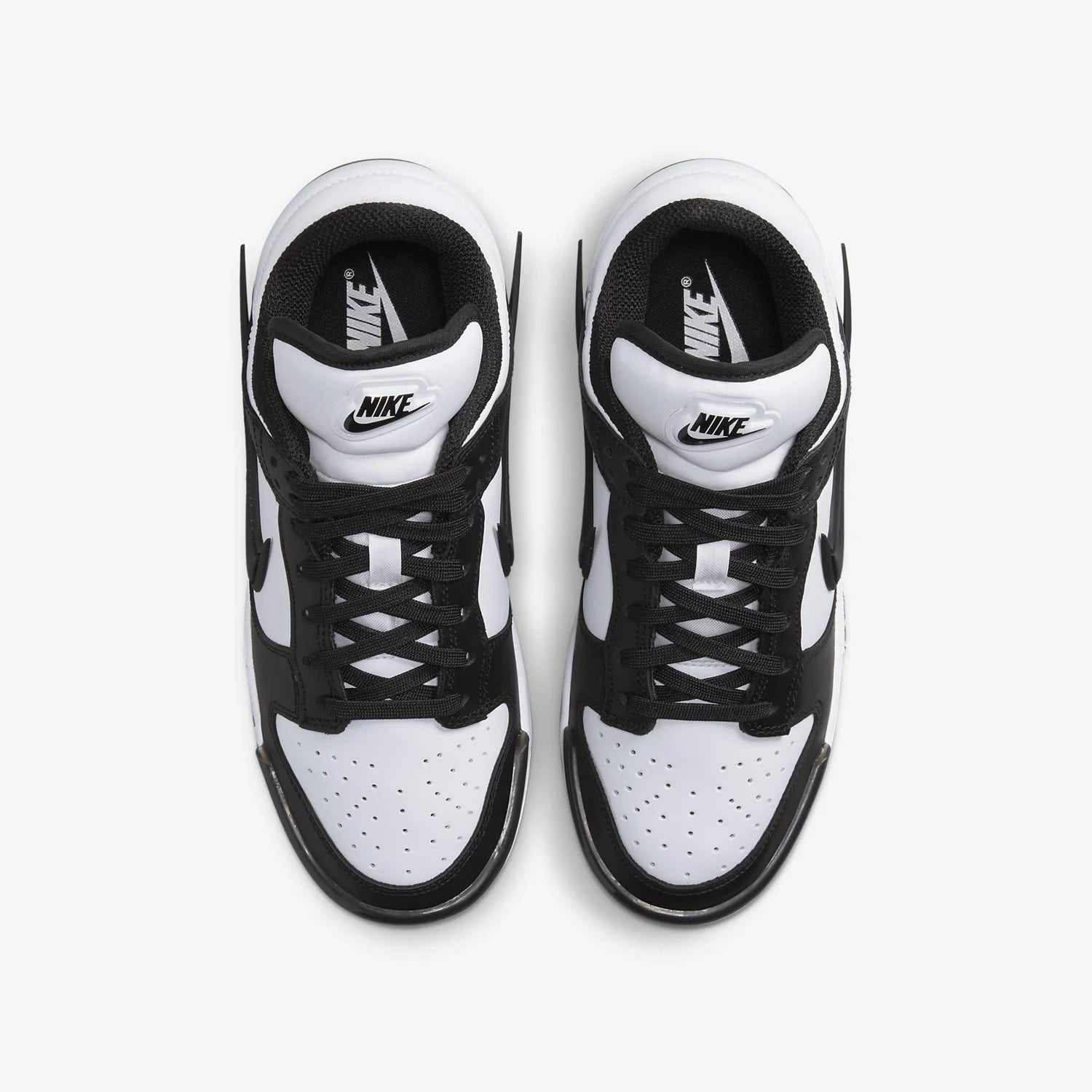Nike offizielle authentische, atmungsaktive, minimalistische Freizeitschuhe zum Schnüren mit dicken Sohlen für Damen DZ2794-001
