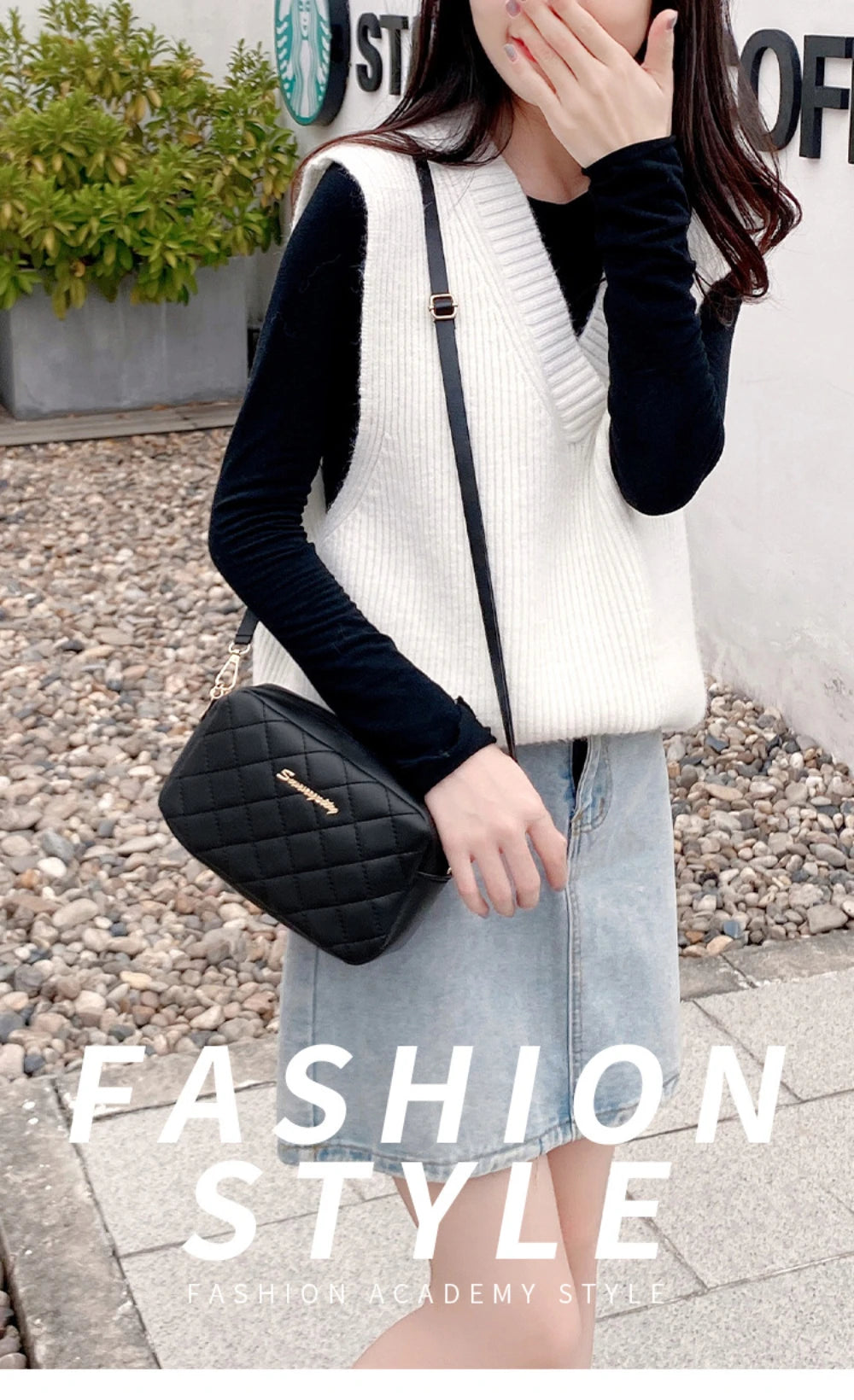 2024 quaste Kleine Umhängetasche Für Frauen Trend Lingge Stickerei Kamera Weibliche Schulter Tasche Mode Kette Damen Umhängetaschen