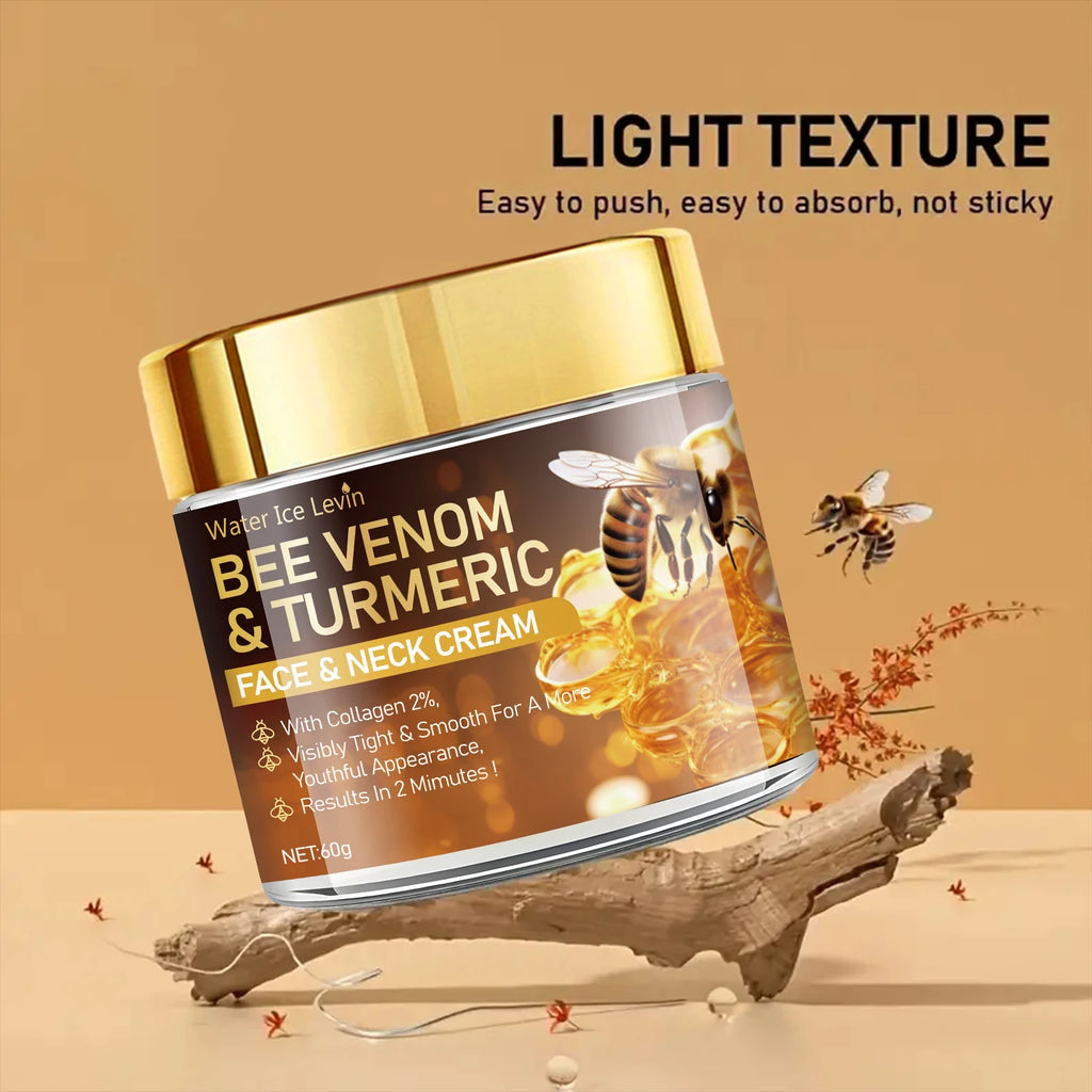Bee Venom Instant Facial Lifting Cream strafft und strafft die Haut, glättet die Haut |     Alkoholfrei, mit Hyaluronsäure, geeignet für alle Hauttypen