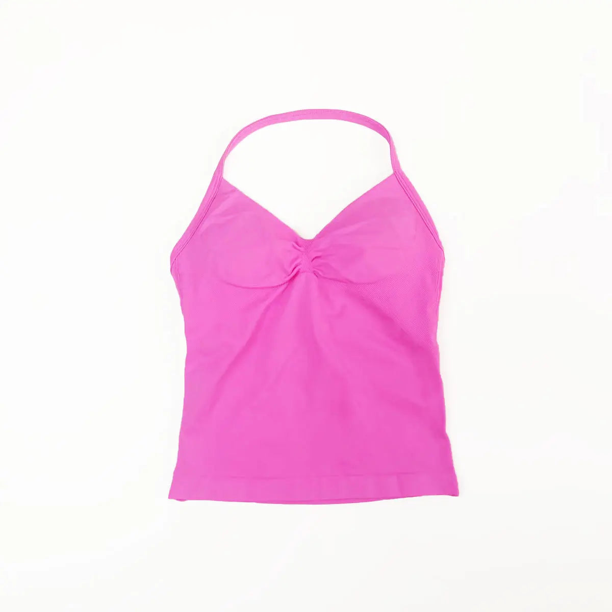 NCLAGEN Impact Longline Riemchen-Top, Sport-Yoga-Weste, Damen-Fitness-Tanktop, Fitnessstudio, schöner BH mit offenem Rücken, Lauftraining, Neckholder