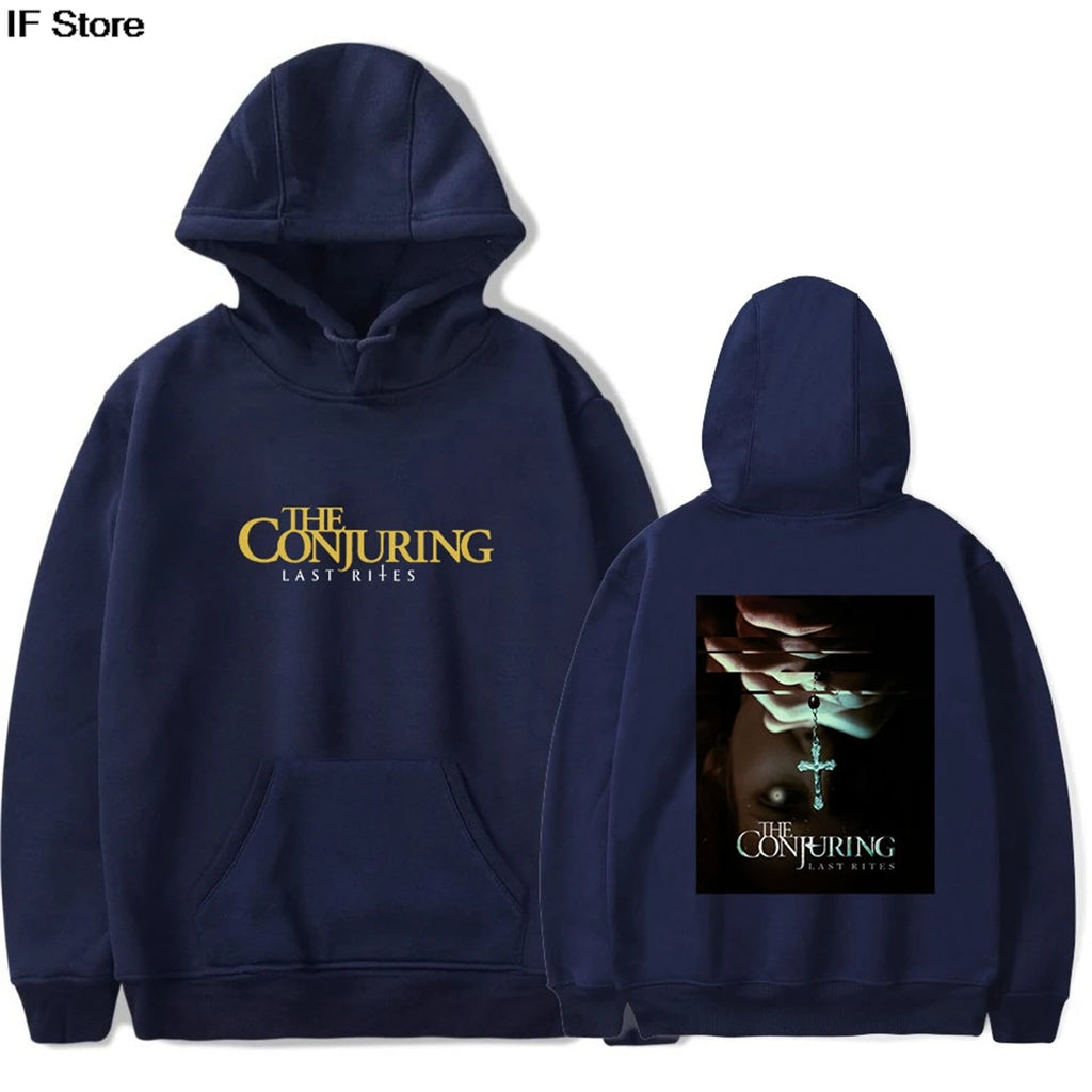 The Conjuring Last Rites Hoodies Cosplay Pullover Tv Show Sweatshirt Hip Hop Kleidung Mode Langarm Damen Herren Hoody