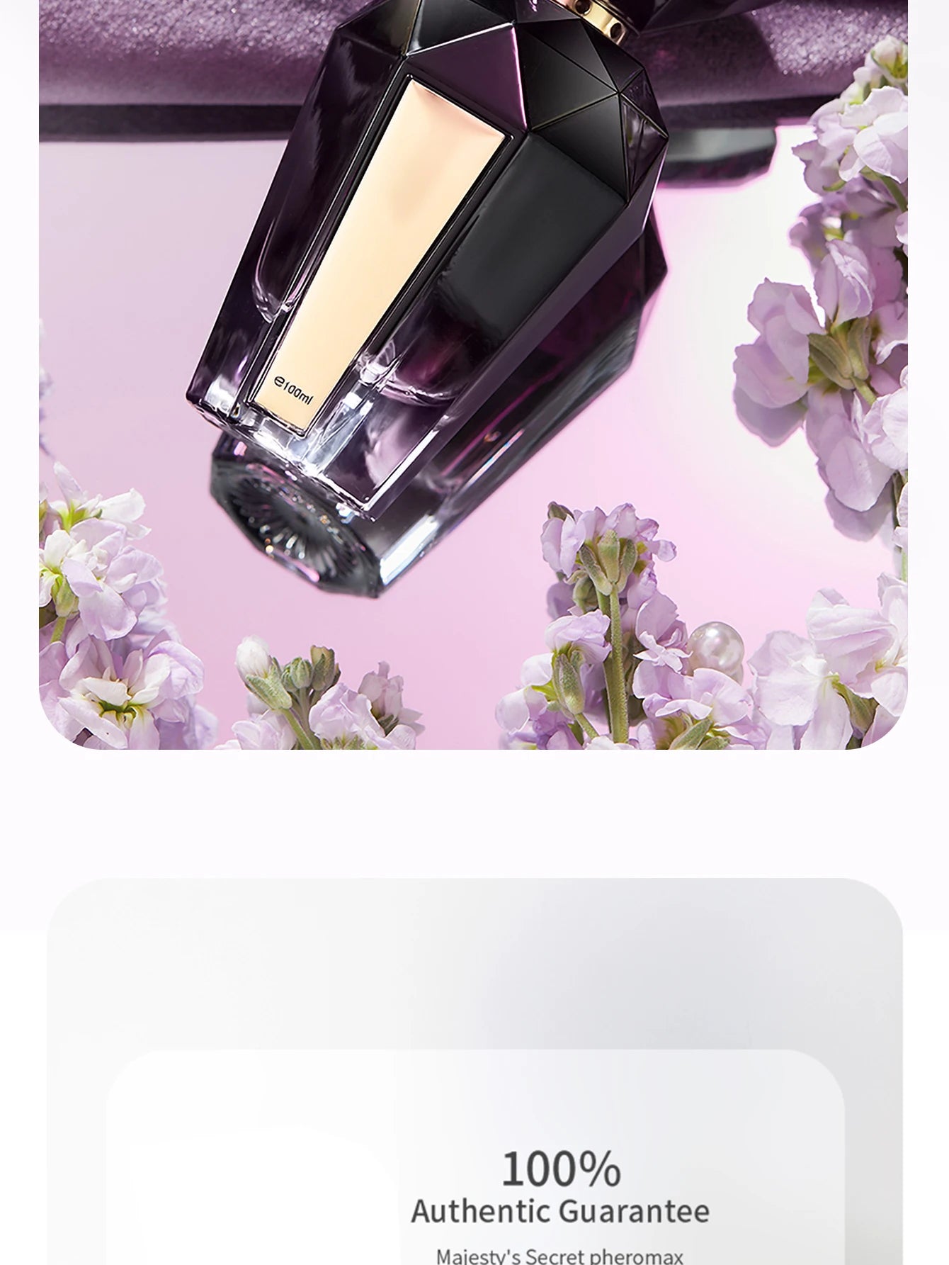 MAJESTY SECRET PHEROMAX Damenparfüm Spray Eau de Parfüm Erfrischender und langanhaltender Blumenduft Eleganter und reifer PE
