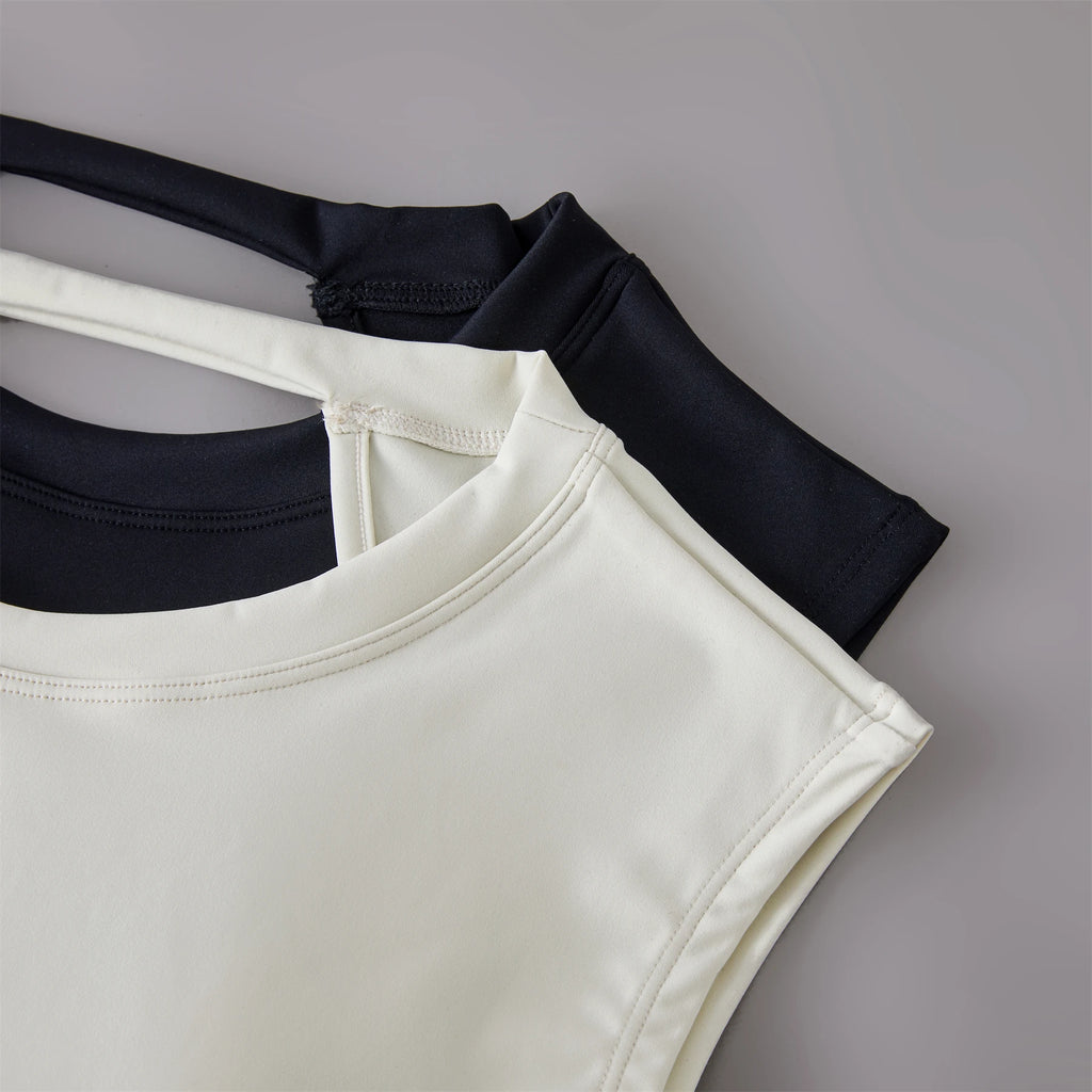 Yoga Short Sleeved Women's Fixed Chest Pad Sexy Backless Short Sports T-Shirt Sexy Yoga Tops Waist Slimming Fitness Vest