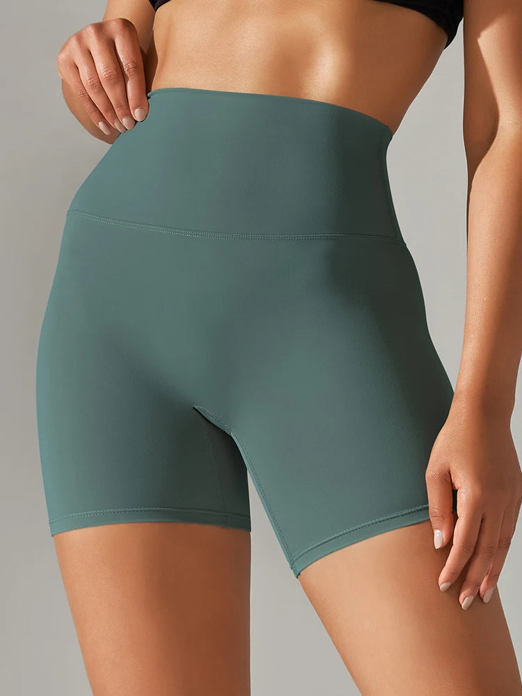 Frauen Sport Kurze Yoga Legging Shorts Squat Proof Hohe Taille Fitness Enge Shorts Schnell Trocknend Radfahren Workout Gym Shorts