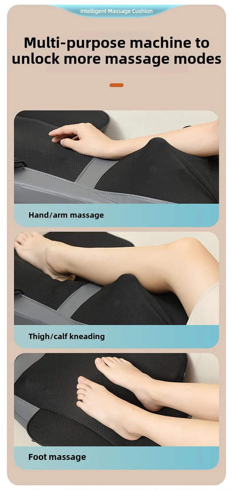 Massager Automatic kneading full body Shoulder Cervical Spine Waist Back Cushion Home Massager