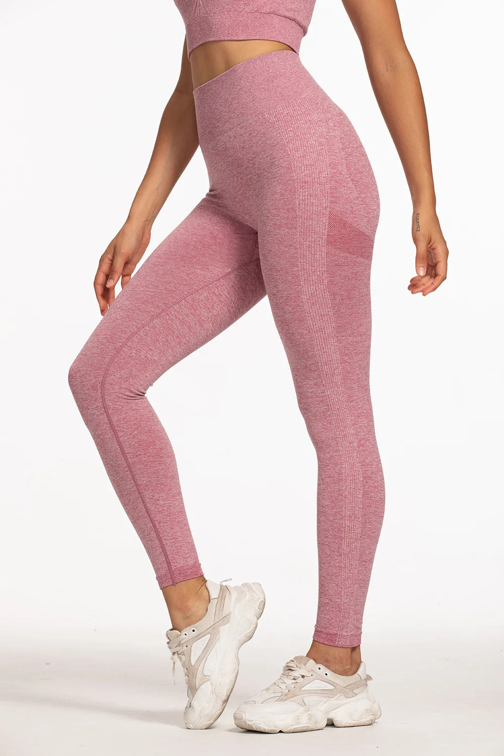 Frauen Nahtlose Workout Leggings Hohe Taille Push-Up-Leggings Damen Sexy Gym Legging Mode Schwarz Sport Leggings
