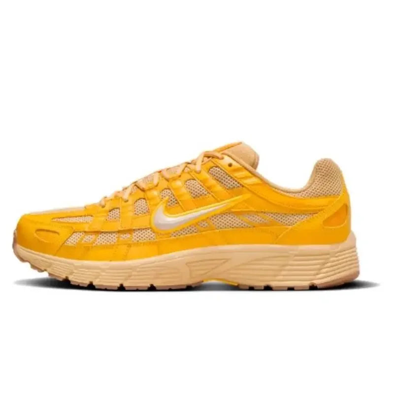 Nike P-6000  Women and Men The Same Yellow Comfortable Leisure Low-top Non-slip Sports Running Shoes CD6404-201