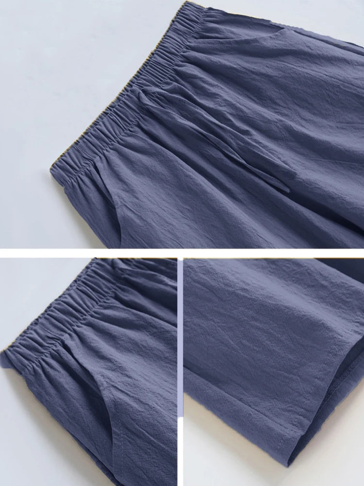 ITOOLIN Casual Leinen Shorts Frauen Gym Workout Shorts Kurze Hosen Hohe Taille Schwarz Damen Kurze Femme Frauen Shorts Sport Femme