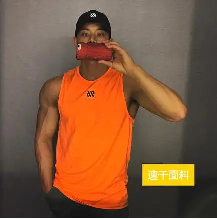 2024 neueste Sommer Gym Weste hochwertige Mesh Shirt ärmellose T-Shirts Männer Tanktops Basketball Laufen Fitness Sport Weste Männer