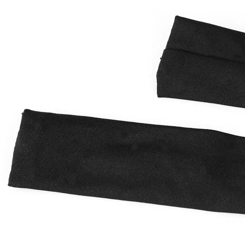 Sommer Damen Neues Schwarzes Sexy Westen-Top Modische Streetwear Bandage Tanktop Sexy Vielseitiges Ausgeschnittenes Top Ärmellose Kleidung