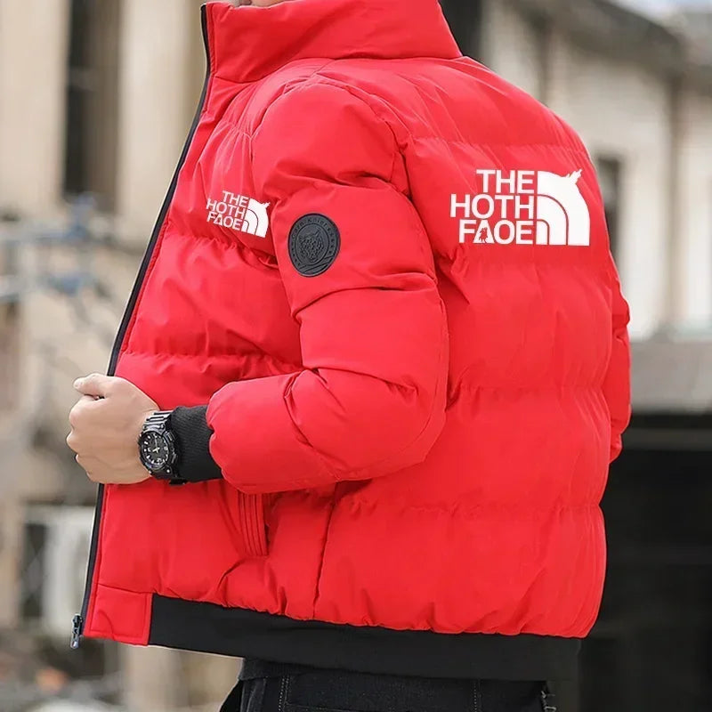 Modische dicke Jacke für Herren, neuer warmer und wasserdichter Parkamantel für Herbst und Winter, lässige und modische Jacke für mich