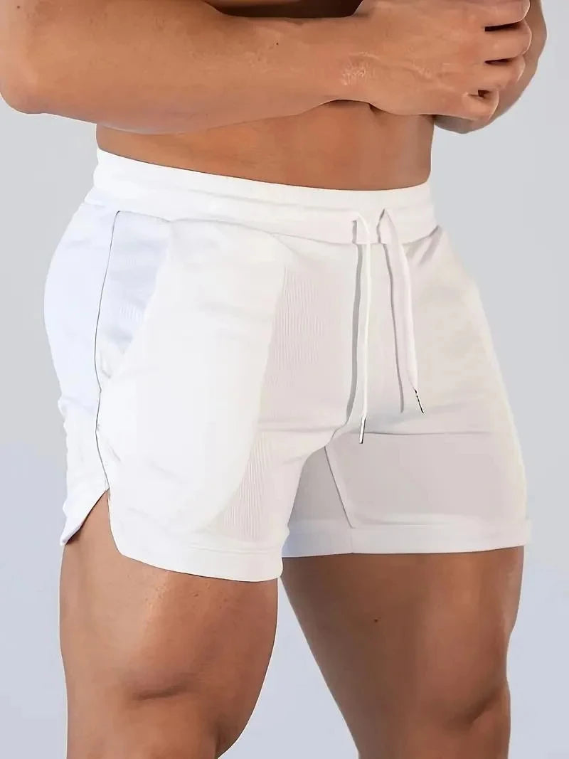 2025 Fitness-Shorts für Herren, Laufen, Fitness, Training, schnell trocknend, Badehose, Strandhose