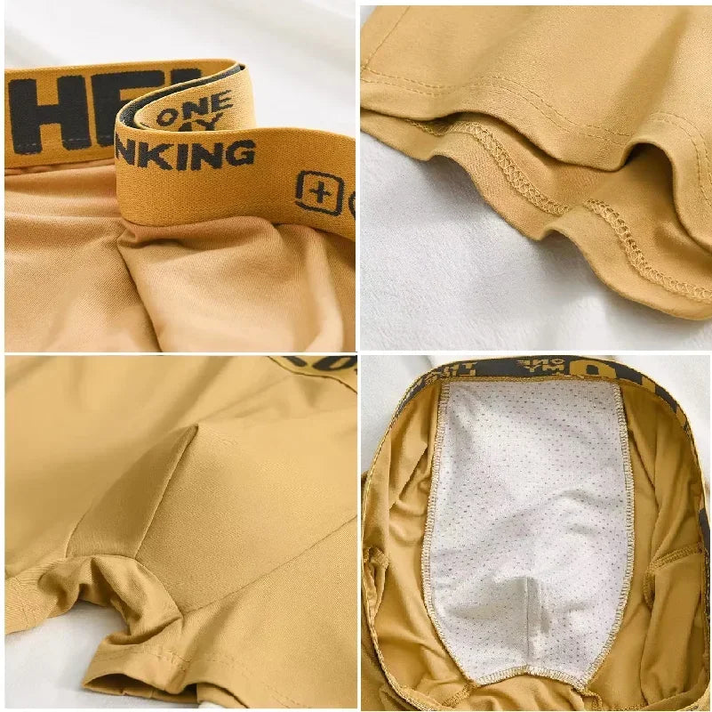 1/5 Stück Herrenunterwäsche, atmungsaktiv, bequem, schnell trocknend, dehnbar, Boxershorts, sexy Unterhosen, trendige Boxershorts für Herren