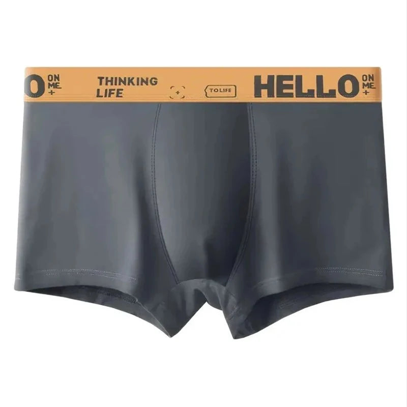 5 Stück Herren Unterwäsche männliche Boxer sexy Unterhose bequem atmungsaktive Mode Jungen Höschen Unterwäsche Boxershorts Männer