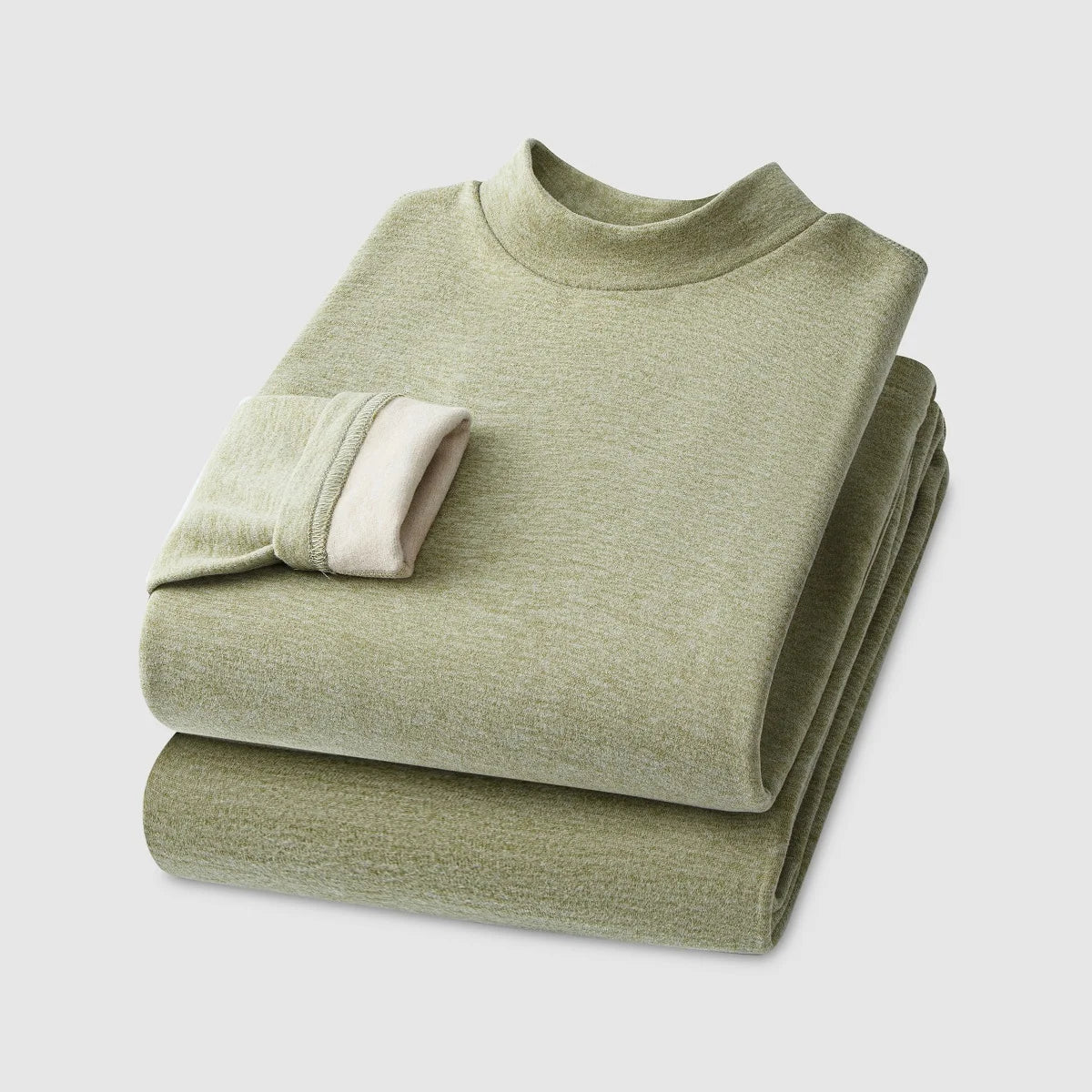 Herbst und Winter Herren-Thermounterwäsche aus Kaschmir-Seide, Damen-Thermo-Herbsthose aus Kaschmir, gepolstertes und verdicktes Paar-Set