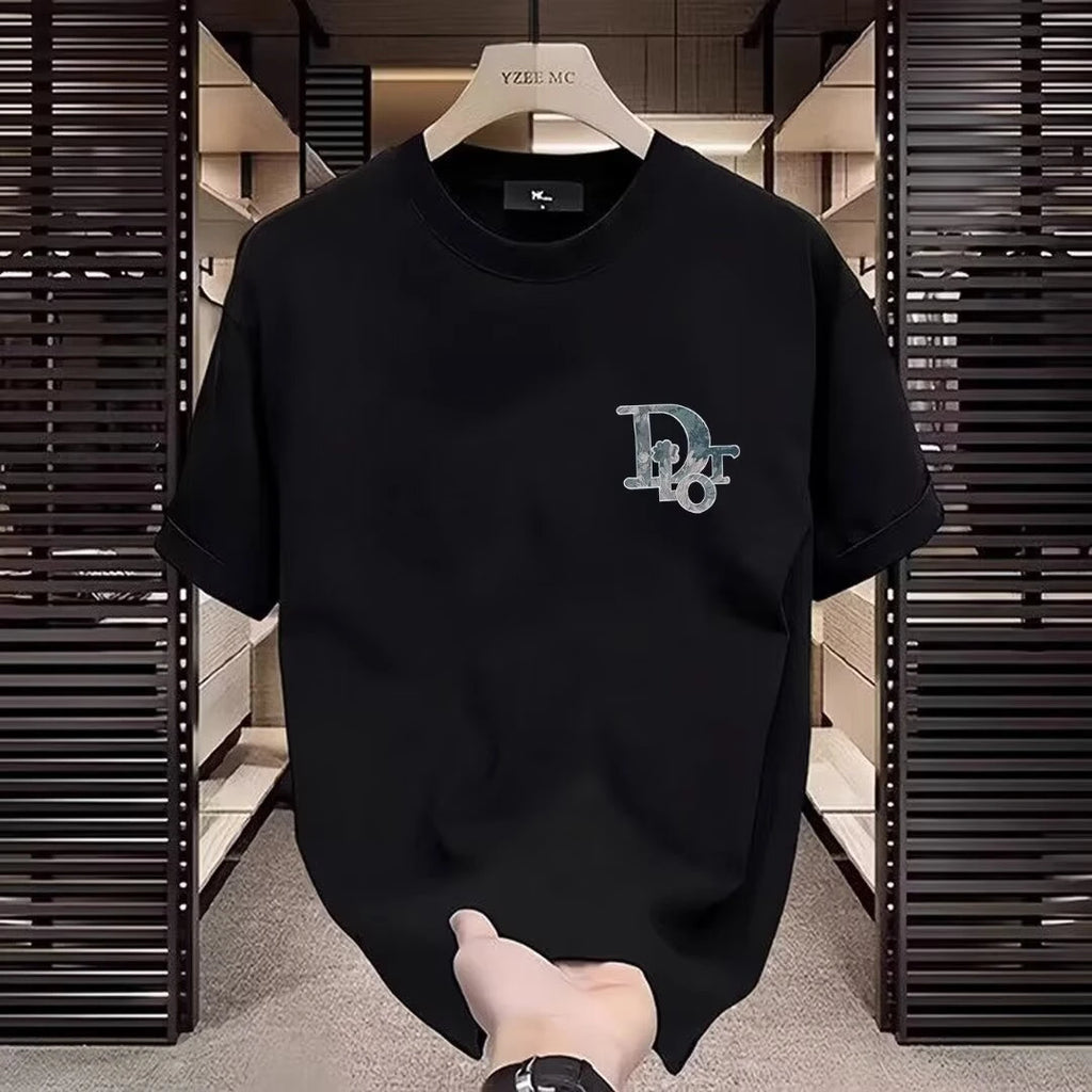 Trendiges Marken-Kurzarm-T-Shirt für Herren und Damen 2026 Neues Sommer-Rundhals-T-Shirt mit Aufdruck aus Baumwolle Lässige Freizeitkleidung