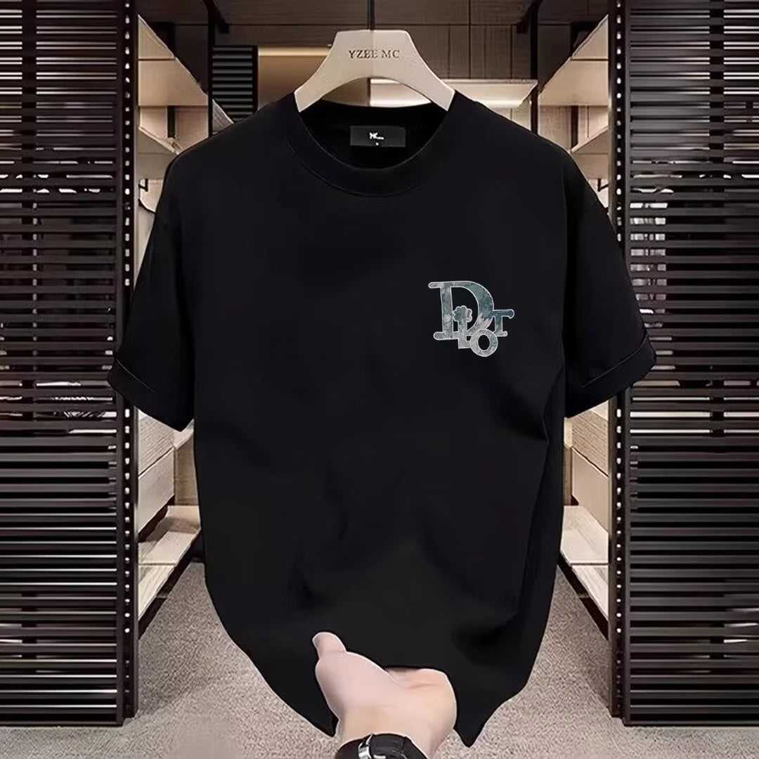 Trendiges Marken-Kurzarm-T-Shirt für Herren und Damen 2026 Neues Sommer-Rundhals-T-Shirt mit Aufdruck aus Baumwolle Lässige Freizeitkleidung