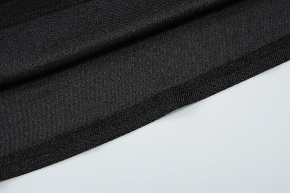 Dulzura ärmelloses, trägerloses, plissiertes Maxikleid mit Knopf, sexy, elegantes langes Kleid für Damen, Party, Club, Büro, Frühling und Sommer