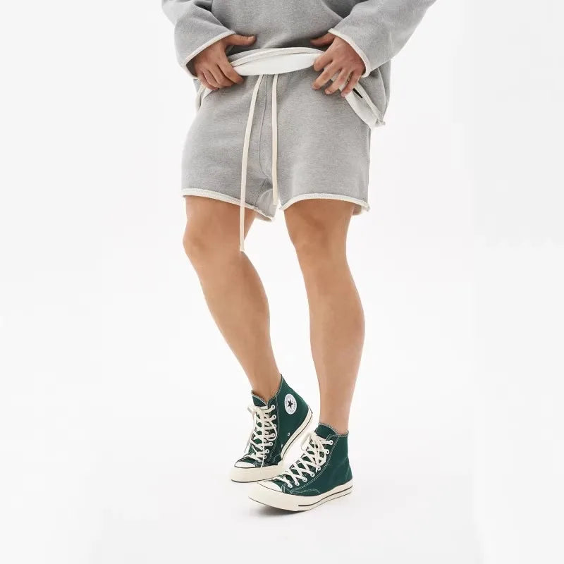 Männer Shorts Casual Kurze Hosen Zerrissene Baumwolle Gym Shorts Männer Jogger Workout
