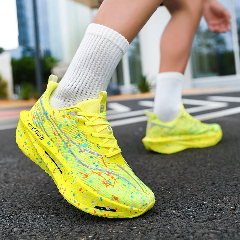 Lässige Turnschuhe, Luftpolster-Laufschuhe, Jogging, Marathon, Herren, Sport, atmungsaktiv, leicht, bequem, rutschfest, Freizeit-Sneaker