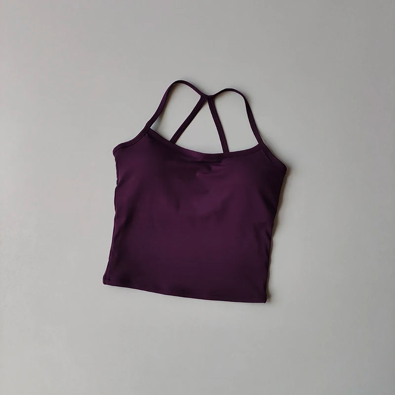 Yoga Gym Set Neckholder Top Set Yoga Hohe Taille Shorts Set Rückenfreie Strumpfhosen BH Weste Nahtlose Stretch Gerippte Gesäß Lift Shorts Set