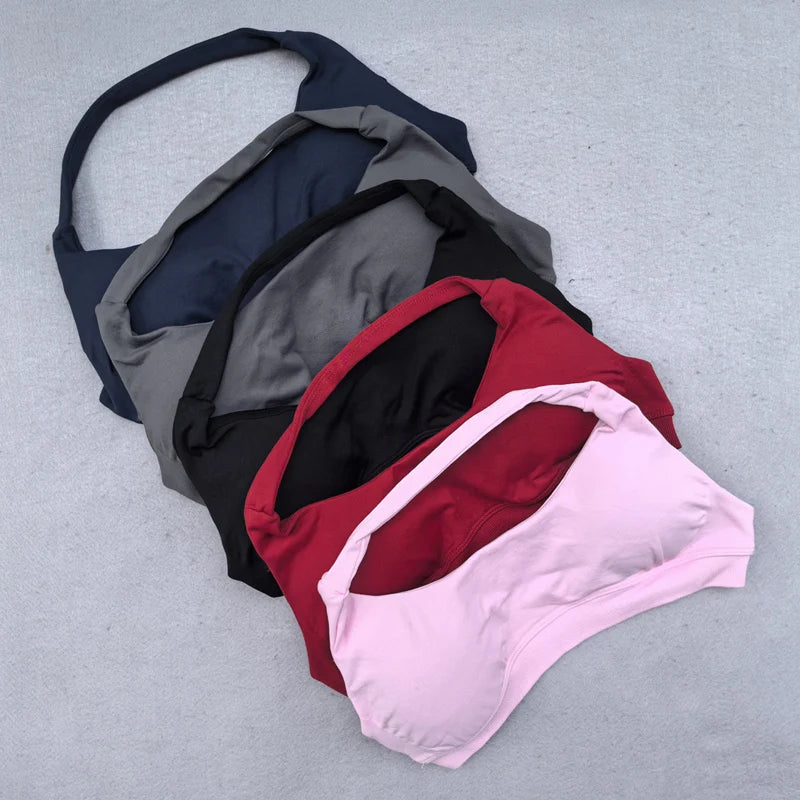 Shorts-Set, 2-teilig, nahtlos, Yoga-Set, Workout-Trainingsanzug, Damen-Halter, Sport-BH und niedrige Taille, Scrunch Bum, Gym-Shorts, Anzüge