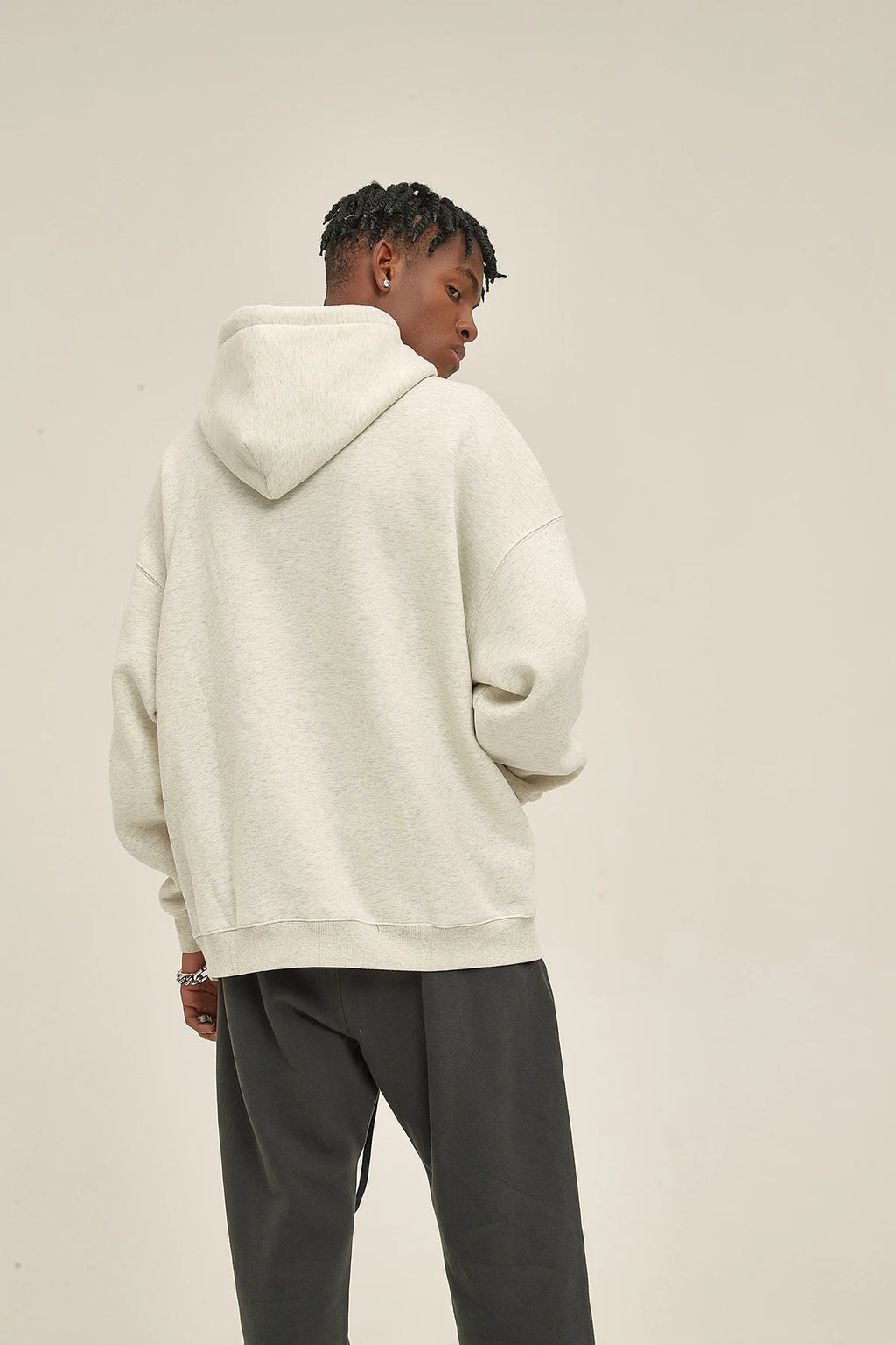 Loose fleece sweater