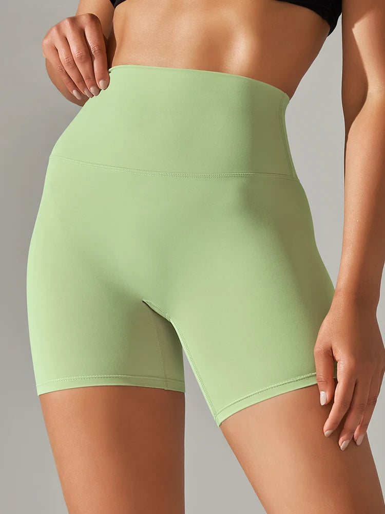 Frauen Sport Kurze Yoga Legging Shorts Squat Proof Hohe Taille Fitness Enge Shorts Schnell Trocknend Radfahren Workout Gym Shorts