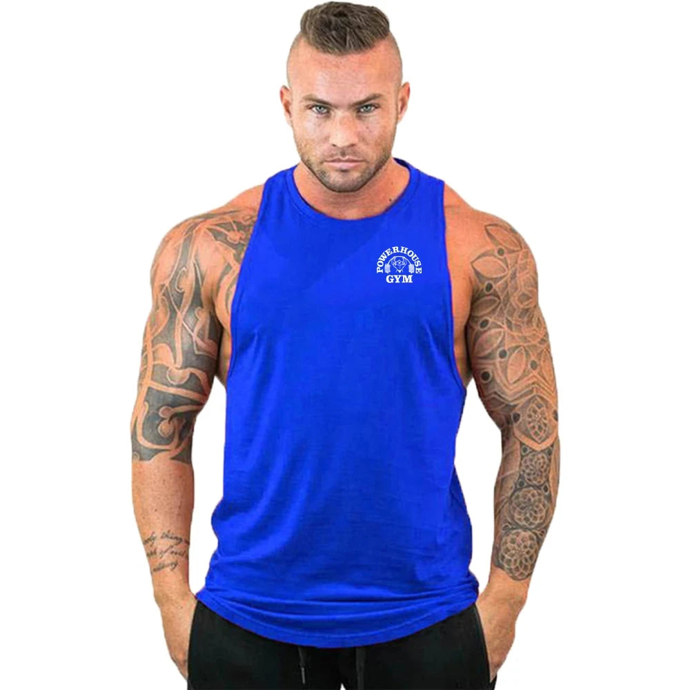 Gym Top Männer Hemd Mann Fitness männer Kleidung Weste Singuletts T-shirts Kleidung Bodybuilding Stringer Westen Muskeln Singulett Tops