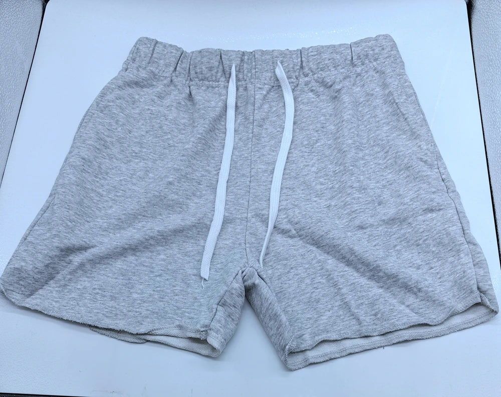 Herren Training Sporta nzüge Fitness Fitness Kits Sportswear Hoodie Pullover Kapuzen shorts Jogging-Sets Baumwolle Lauf anzüge