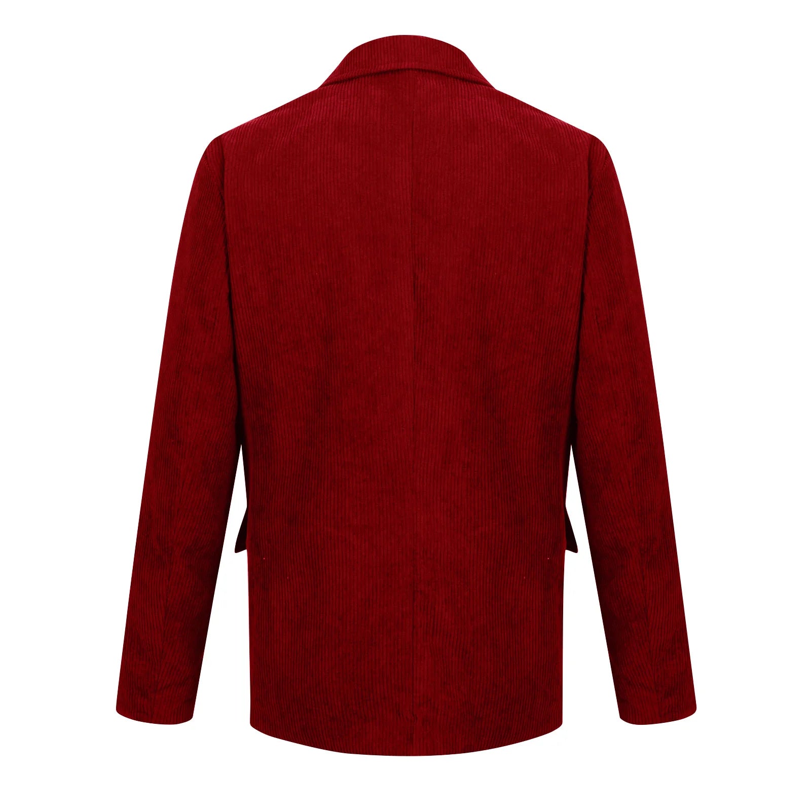Männer Einfarbig Cord Warme Anzug Jacke Strickjacke Frühling Herbst Business Casual Cord Blazer Jacke männer Anzug Mantel
