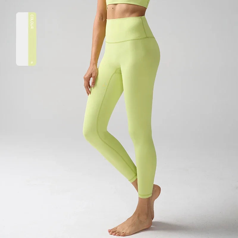 Hohe Taille Nacktgefühl Leggings Frauen Fitness Laufen Yoga Leggings Hosen Energie Gym Enge Leggings Lässige Workout Leggings