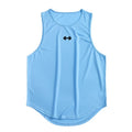 Sommer männer Gym Tank Top Fitness Training Kleidung Schnell trocknend Lose Bodybuilding Ärmelloses Shirt Männer Mode Basketball Weste