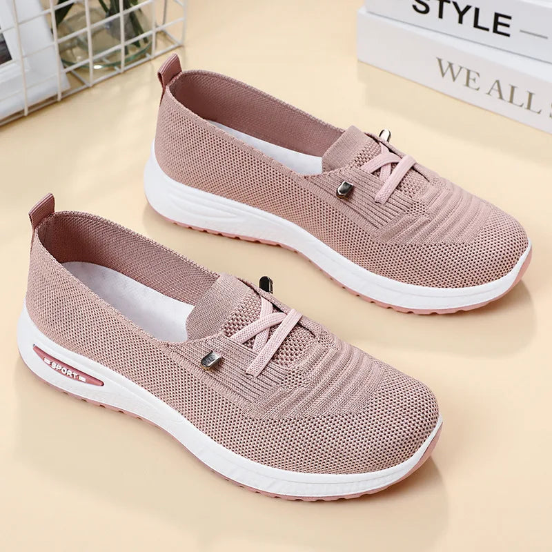 Sommer Damenschuhe Neue Mode Freizeitschuhe Atmungsaktive bequeme Sportschuhe Damenschuhe