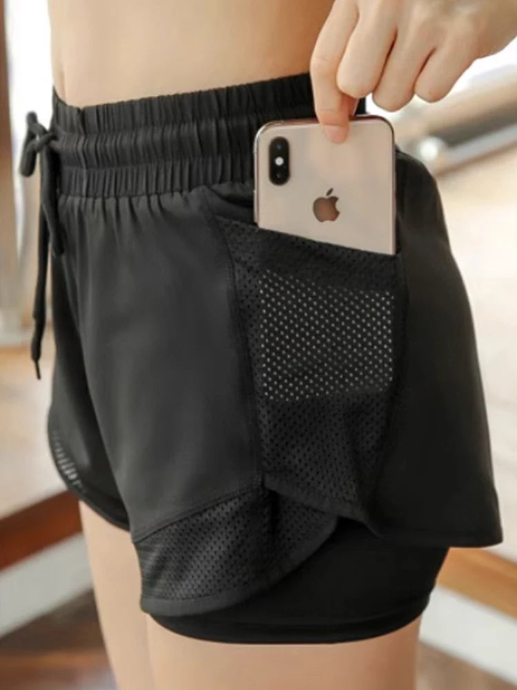 Laufset für Damen, Sommer-Fitnessbekleidung, Yoga-Übung, beliebt, schnell trocknend, dünn, schlankmachend, atmungsaktiv, Outdoor-Morgenlauf