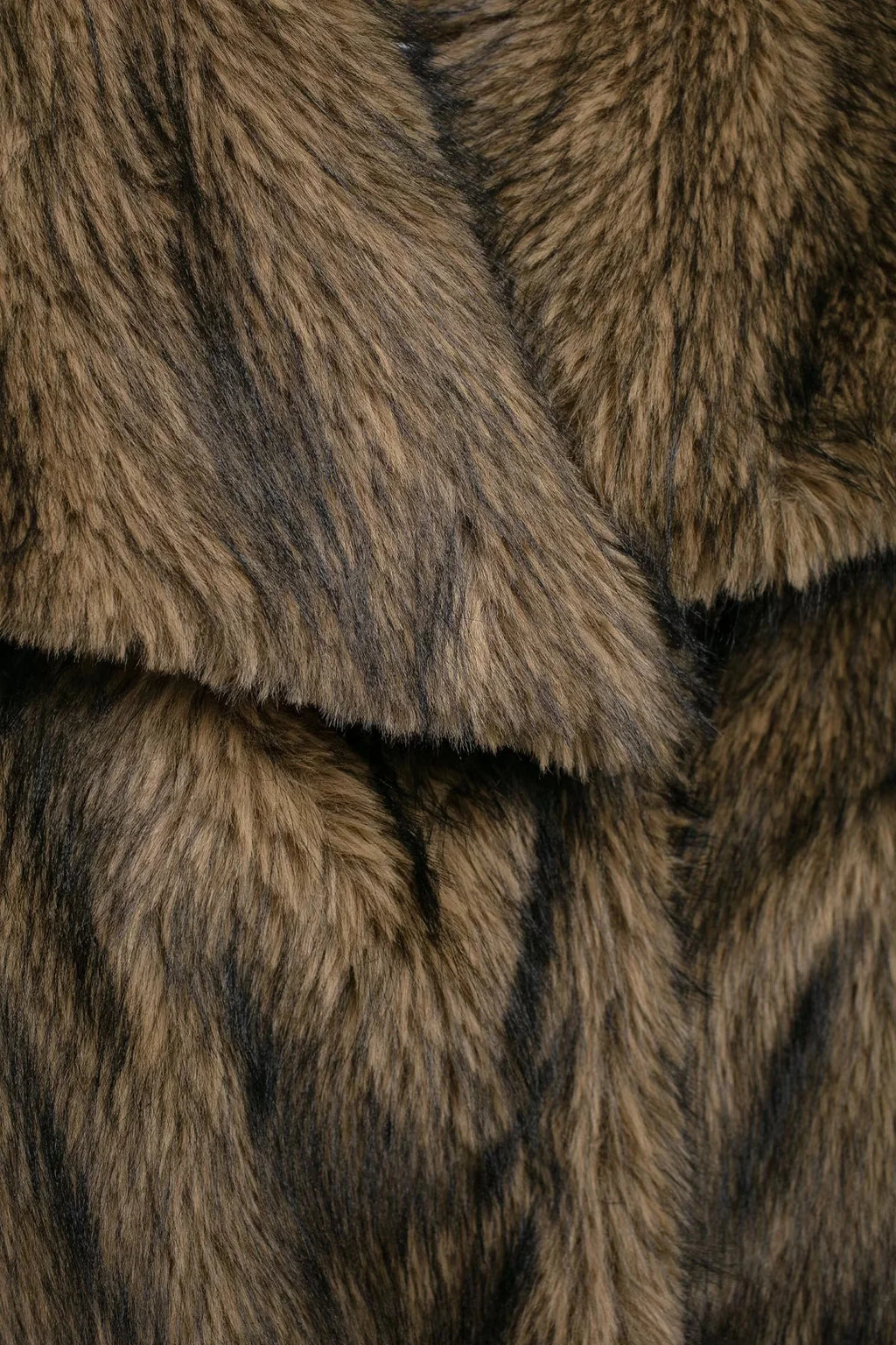 KONDALA 2025 Fall Winter Casual Faux Fur Brown Women Warm Jackets Streetwear Turn Down Collar Christmas Oversized Elegant Coats