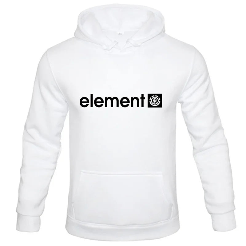 Frühling Herbst männer Hoodies Fleece Druck Sweatshirts Lose Beiläufige Mit Kapuze Pullover Männlich Outdoor Sportwear Langarm Tops