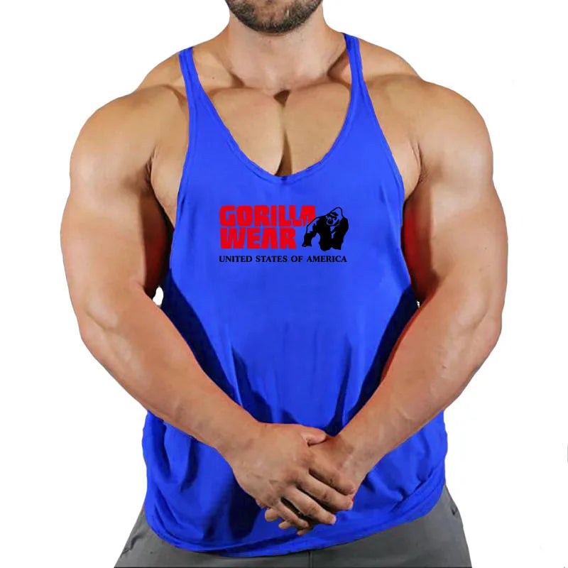 Herren Fitness studio Tank Top Kleidung Sommer schnell trocknende Weste American Basketball Sport ärmellose T-Shirts Fitness Workout Tops für Männer